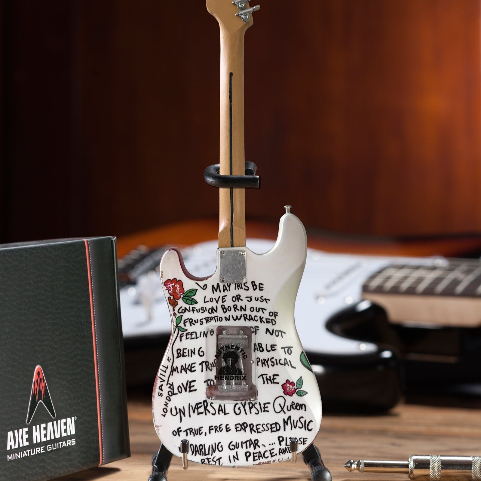 Jimi Hendrix Fender Stratocaster Saville Mini Guitar