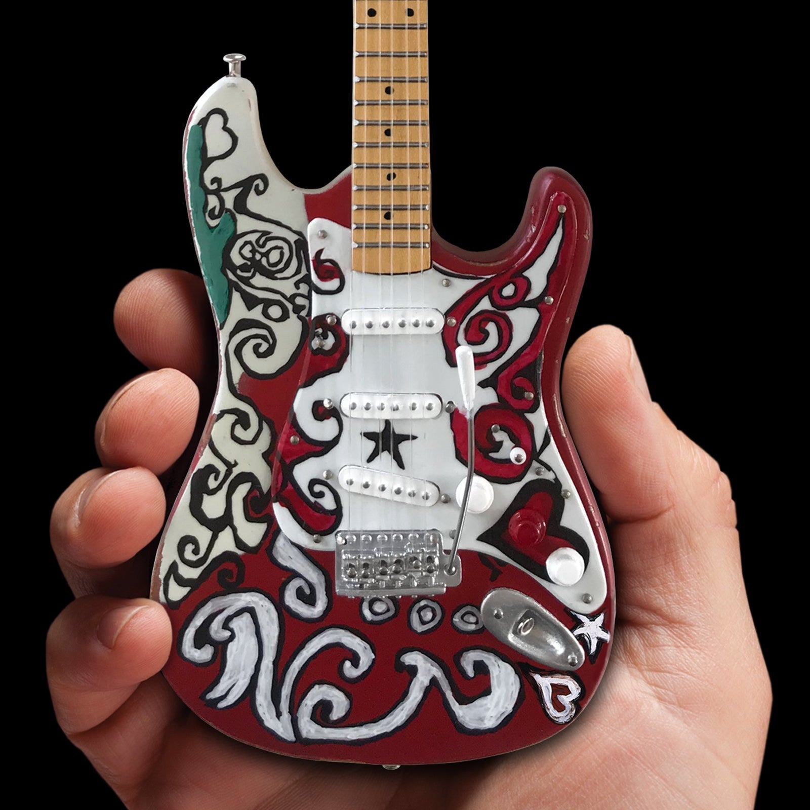 Jimi Hendrix Fender Stratocaster Saville Mini Guitar