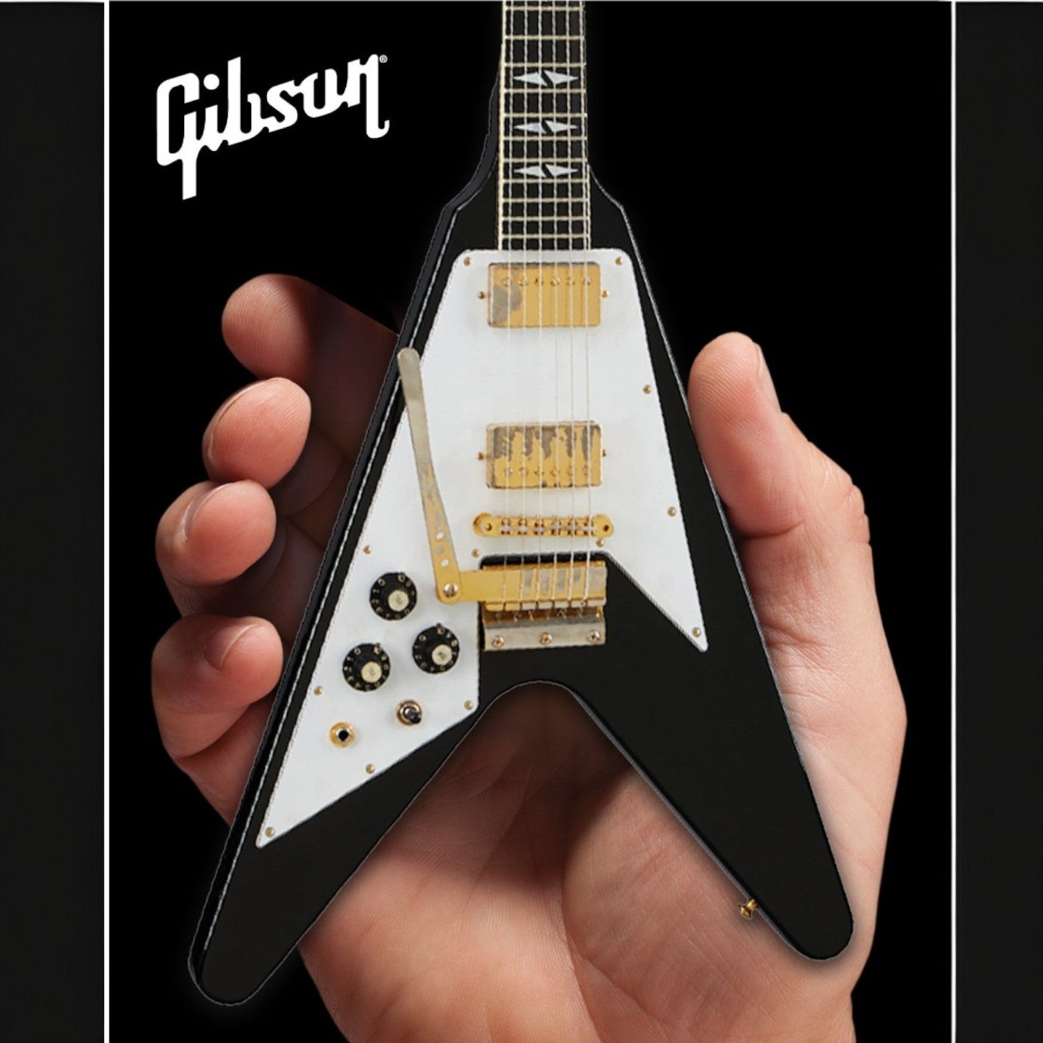 Jimi Hendrix Gibson 1969 Flying V Mini Guitar