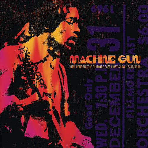 Jimi Hendrix – Machine Gun: Live At The Fillmore East 12/31/1969 (2-LP Vinyl) - Back