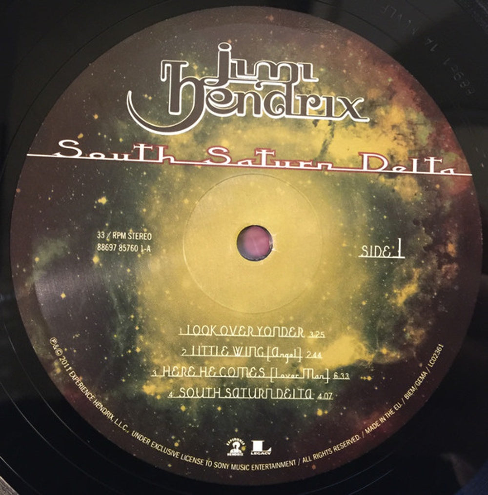 Jimi Hendrix – South Saturn Delta (2-LP Vinyl)