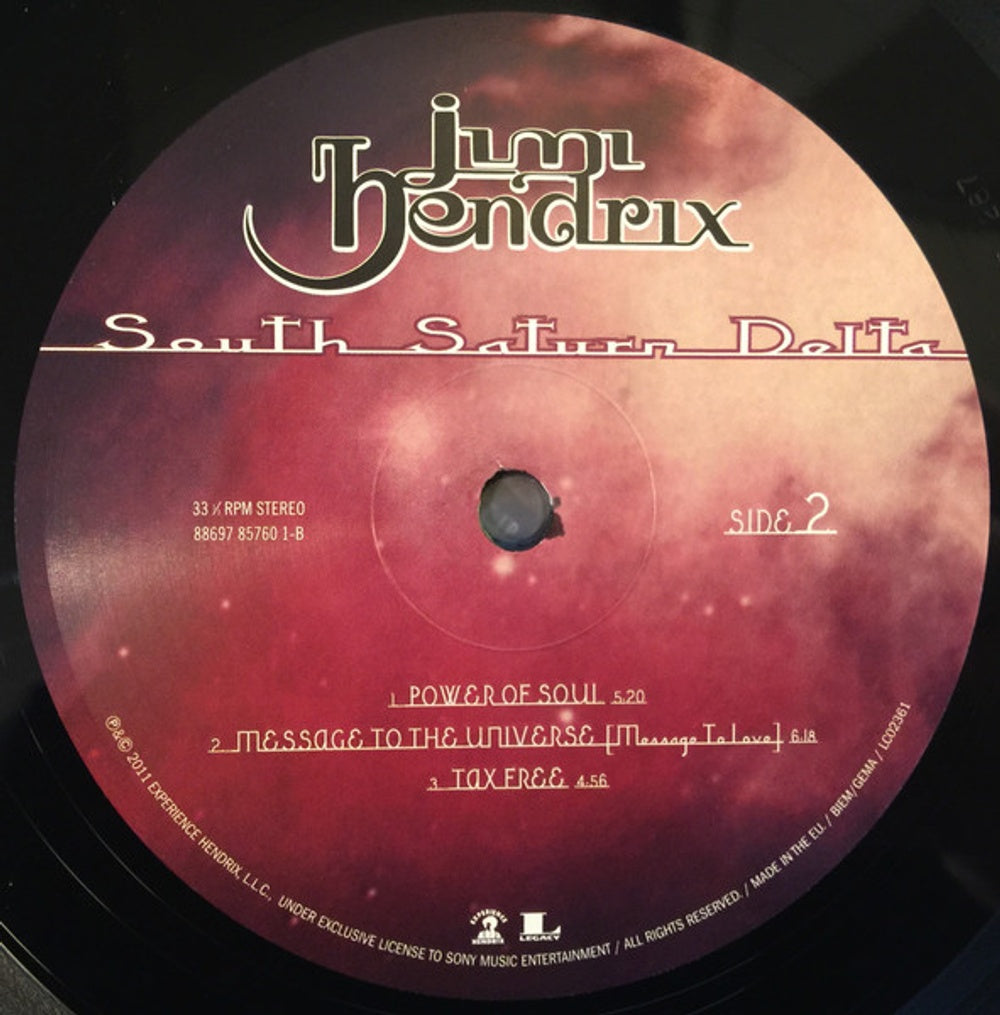 Jimi Hendrix – South Saturn Delta (2-LP Vinyl)
