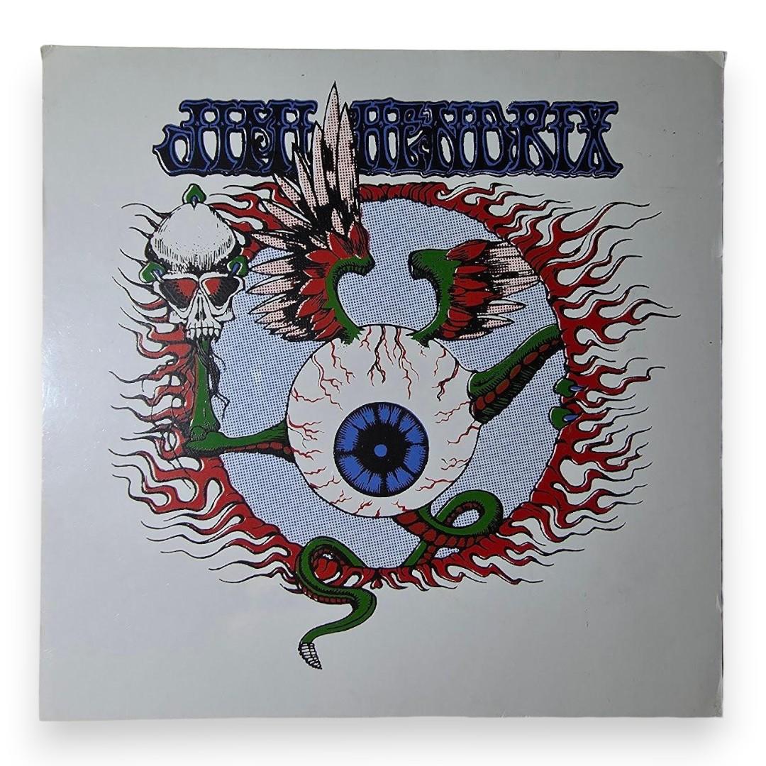 Jimi Hendrix by Rick Griffin | Vintage Sticker - Front