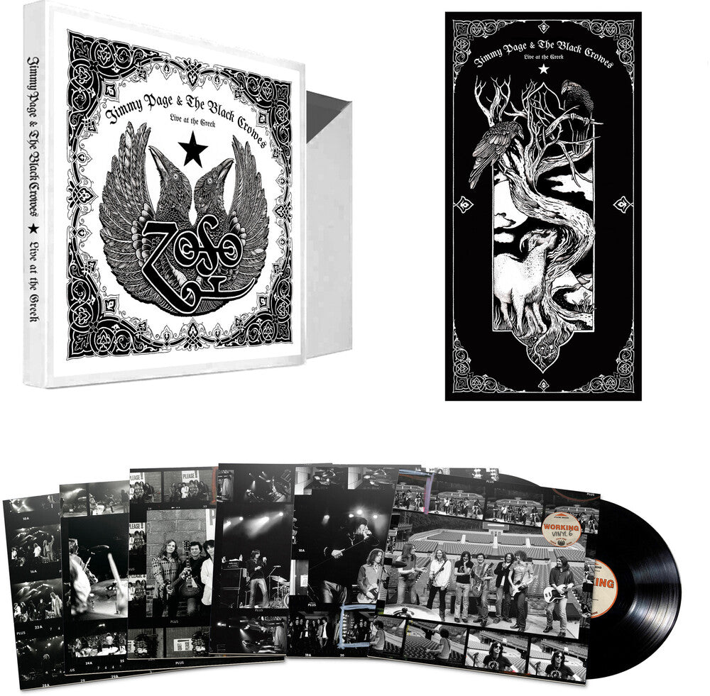 Jimmy Page & The Black Crowes – Live at the Greek (6 LP boxed set)