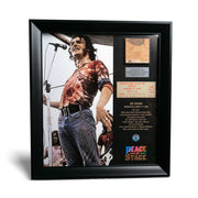 Joe Cocker | Framed Woodstock Stage and Original Ticket