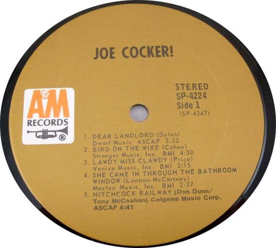 Joe Cocker – Joe Cocker (LP Vinyl) - Alternate View