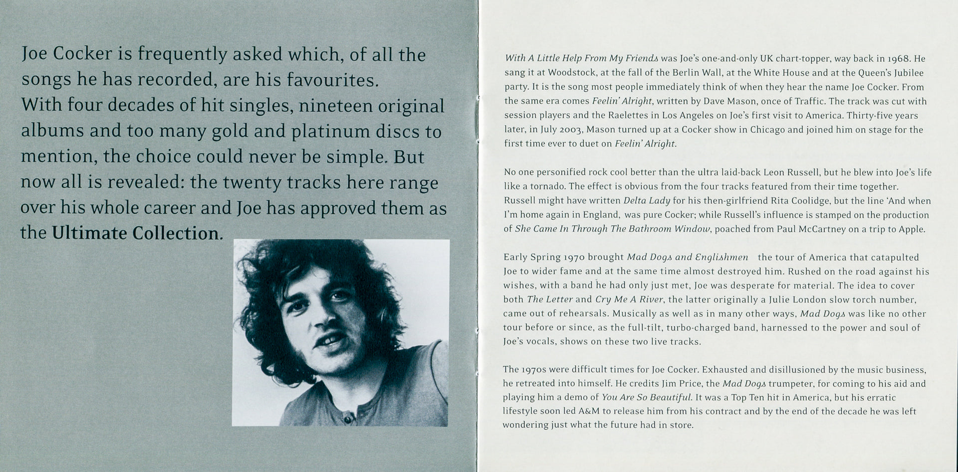 Joe Cocker – Ultimate Collection (CD) - Packaging