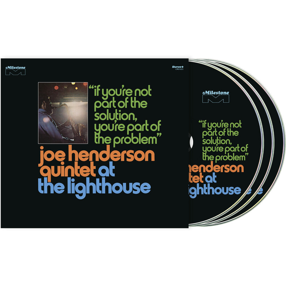 Joe Henderson Quintet – At The Lighthouse: If You're Not Part Of The Solution, You're Part Of The Problem (3-CD)