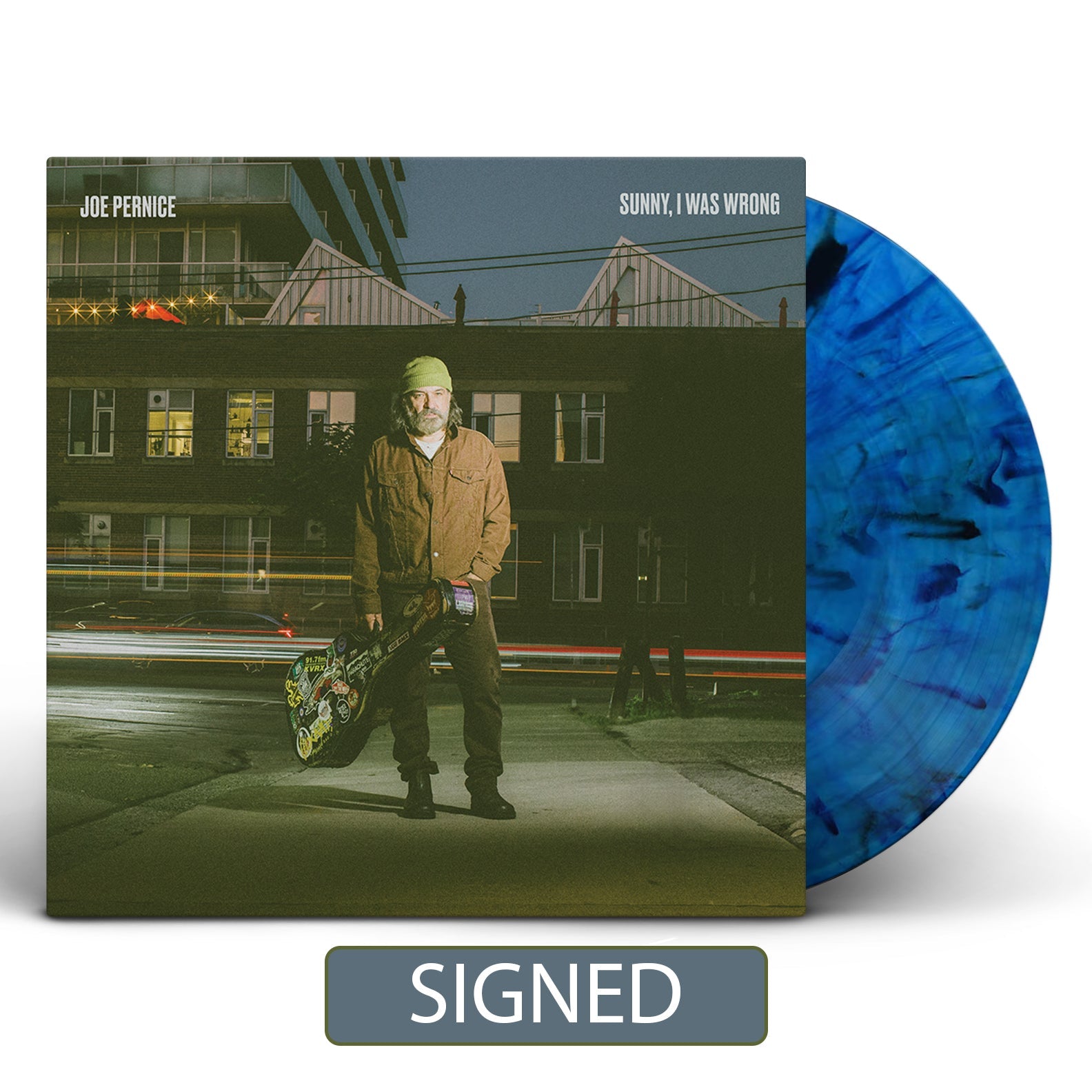 Joe Pernice – Sunny, I Was Wrong (Signed Blue Splatter LP Vinyl)