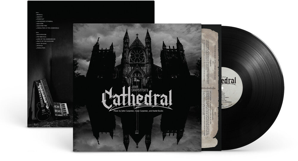 John Carpenter – Cathedral (Black LP Vinyl)