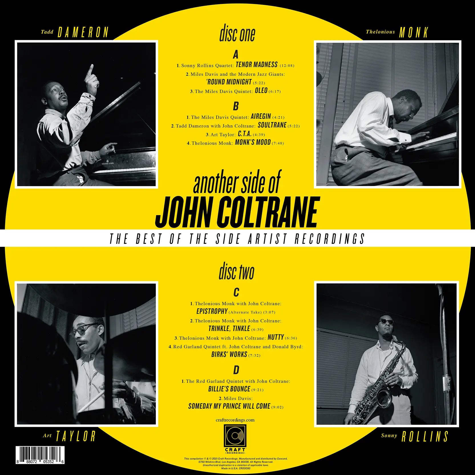 John Coltrane – Another Side of John Coltrane (2-LP Vinyl)