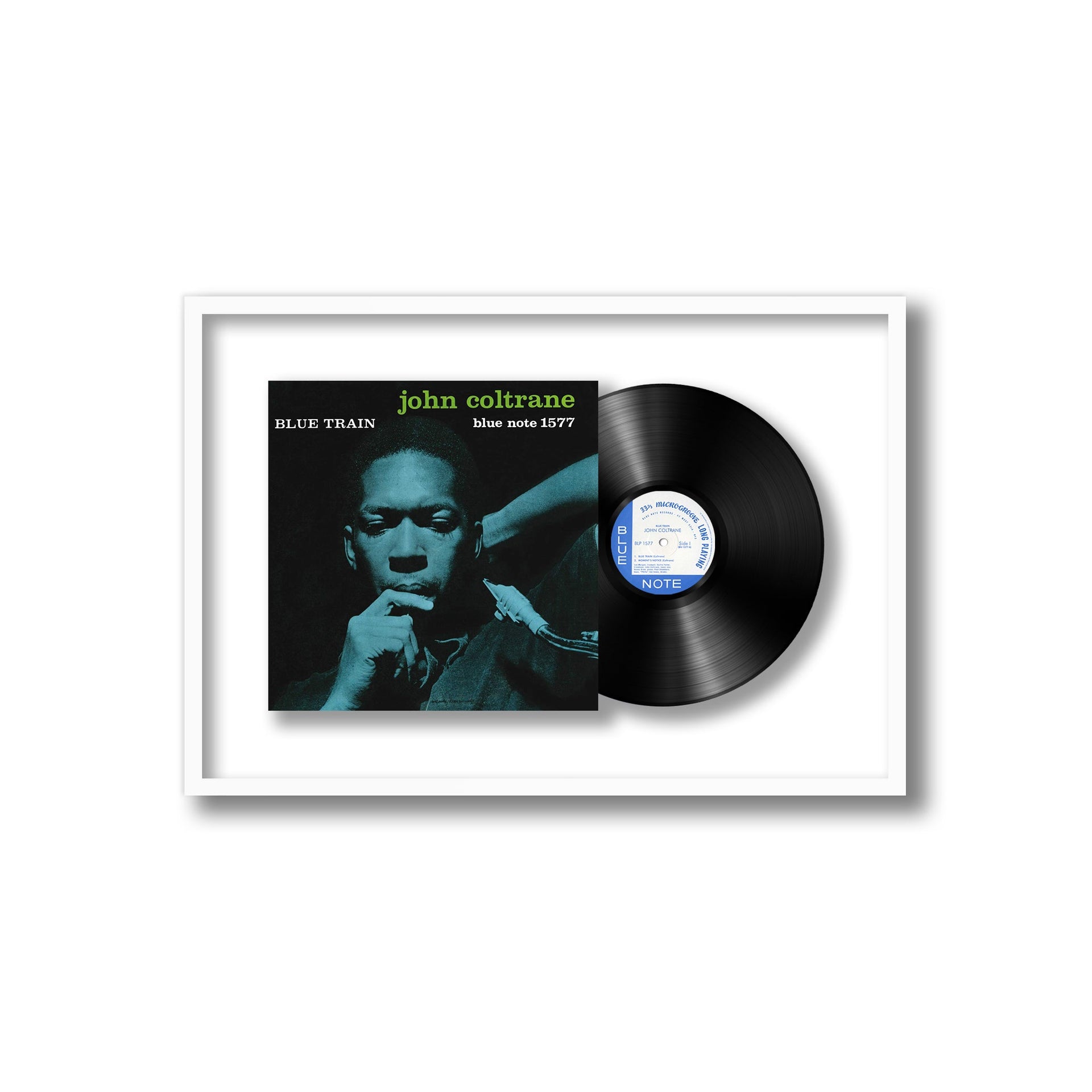 John Coltrane - Blue Train (Framed Vinyl)