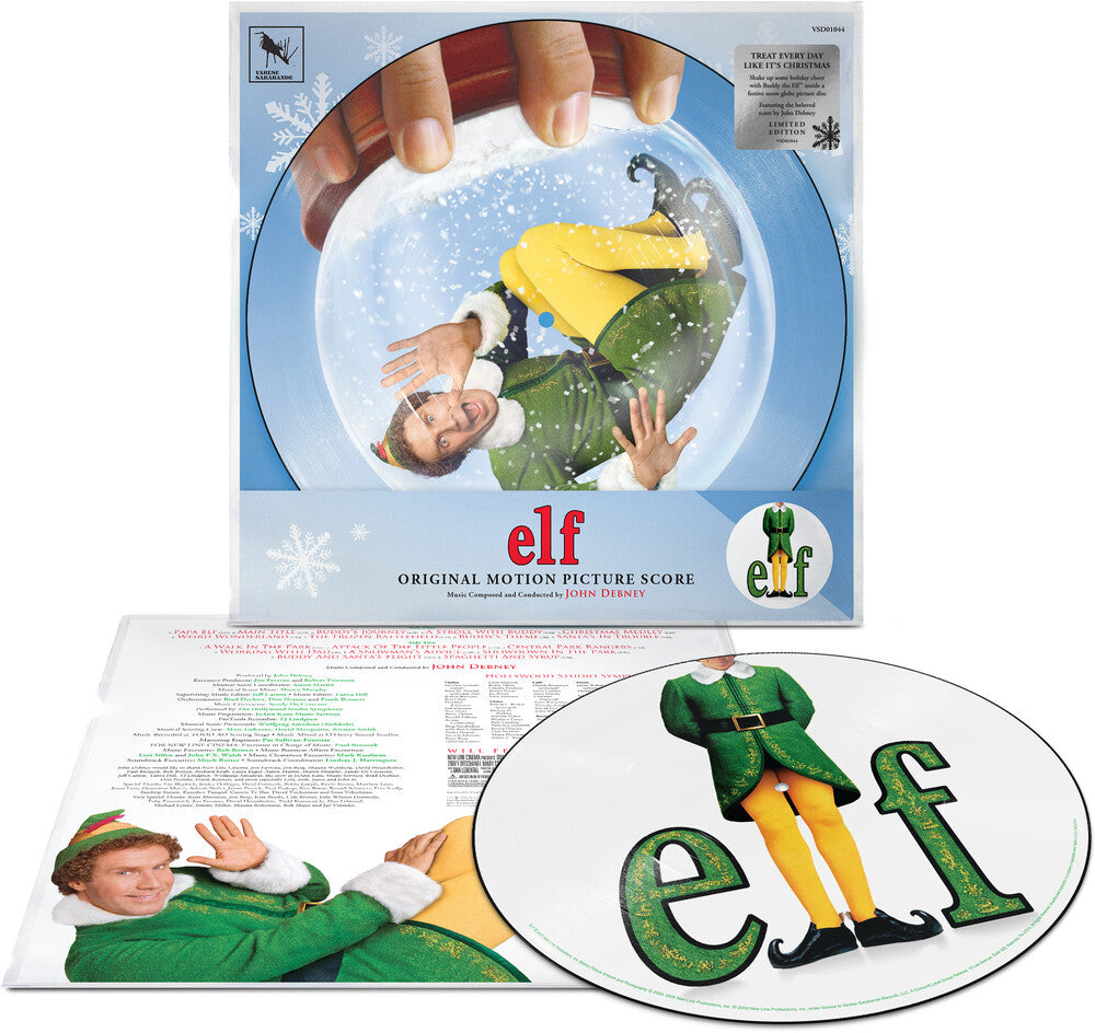 John Debney – Elf - Original Motion Picture Score (Picture Disc LP Vinyl)