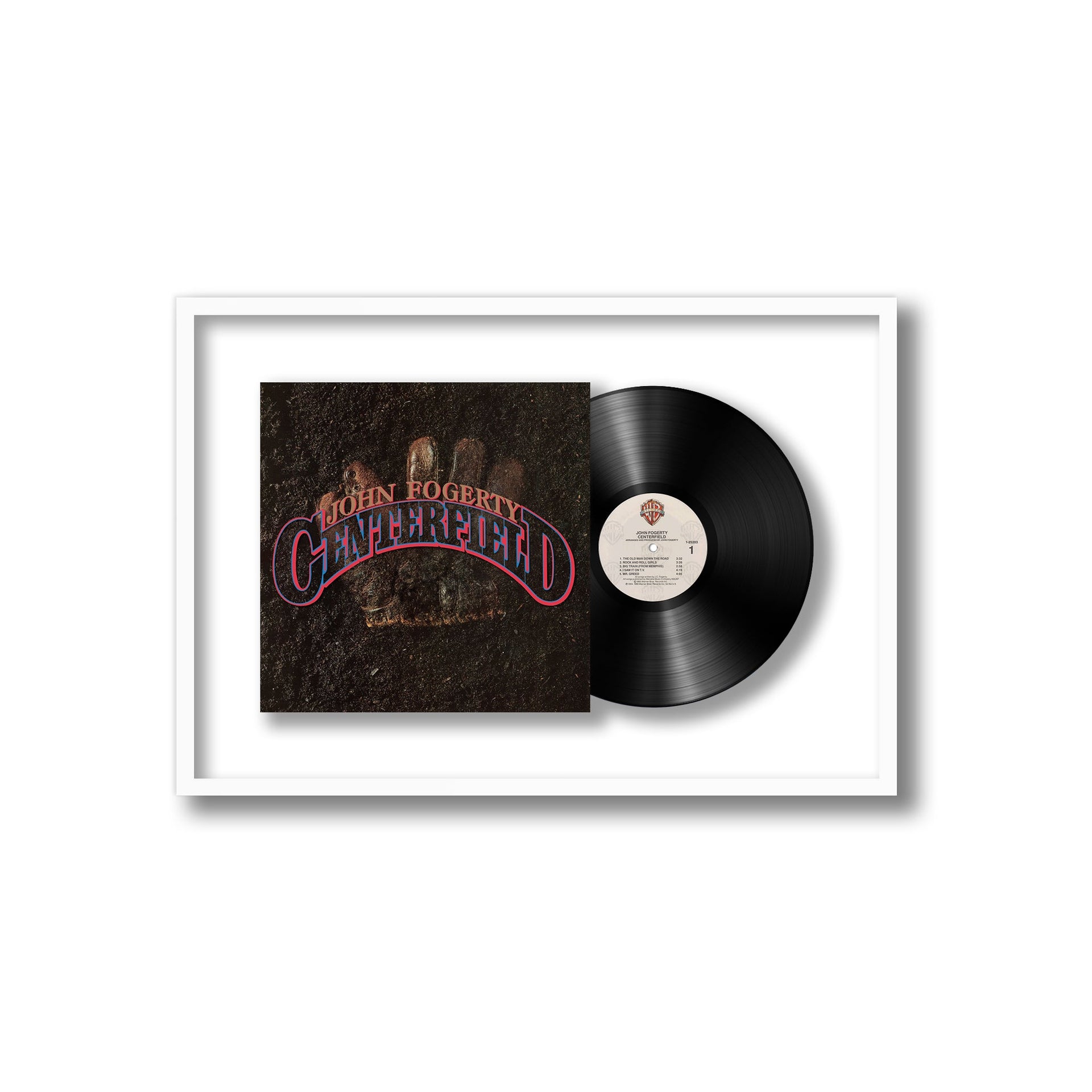 John Fogerty - Centerfield (Framed Vinyl)