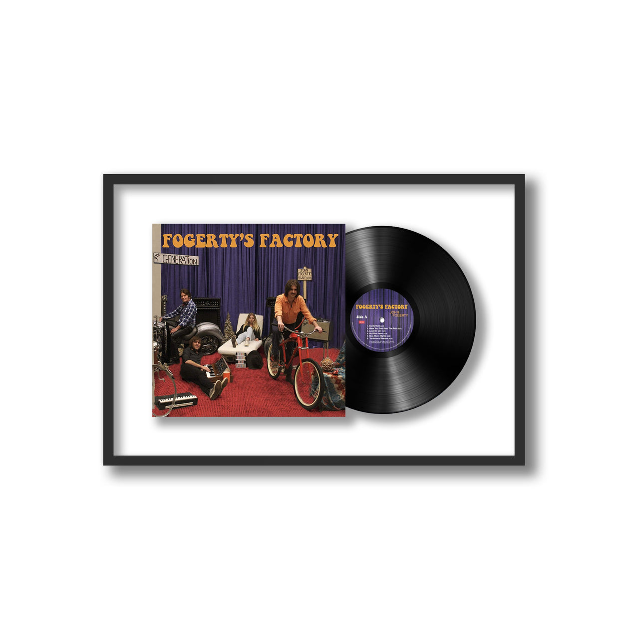 John Fogerty - Fogerty's Factory (Framed Vinyl)