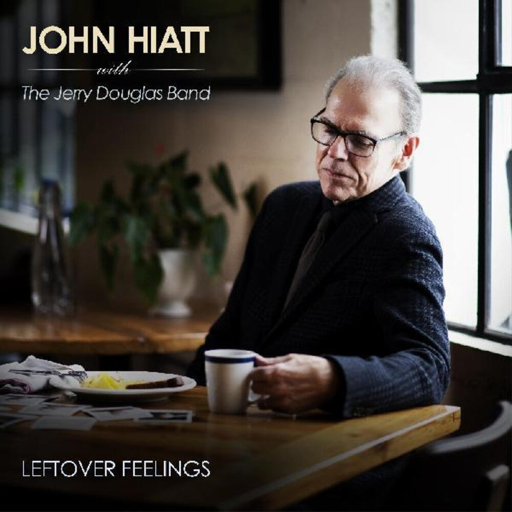 John Hiatt with The Jerry Douglas Band – Leftover Feelings (Limited Edition Blue Marble LP Vinyl) - Back