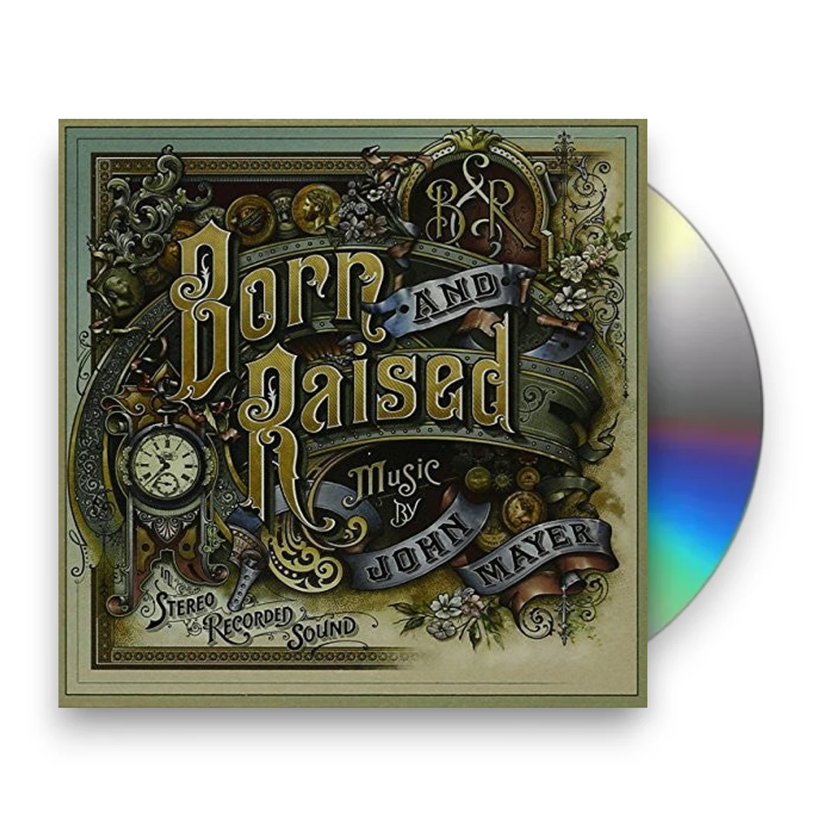John Mayer – Born and Raised (CD) - Front