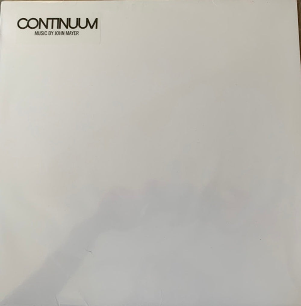 John Mayer – Continuum (180 Gram 2-LP Vinyl) - Back