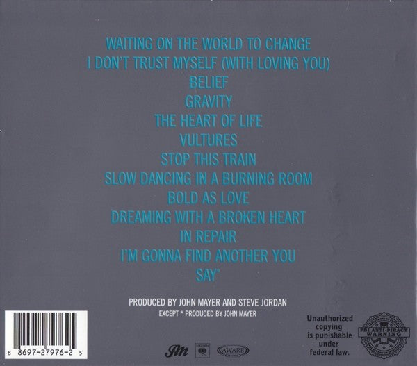 John Mayer – Continuum (CD) - Detail