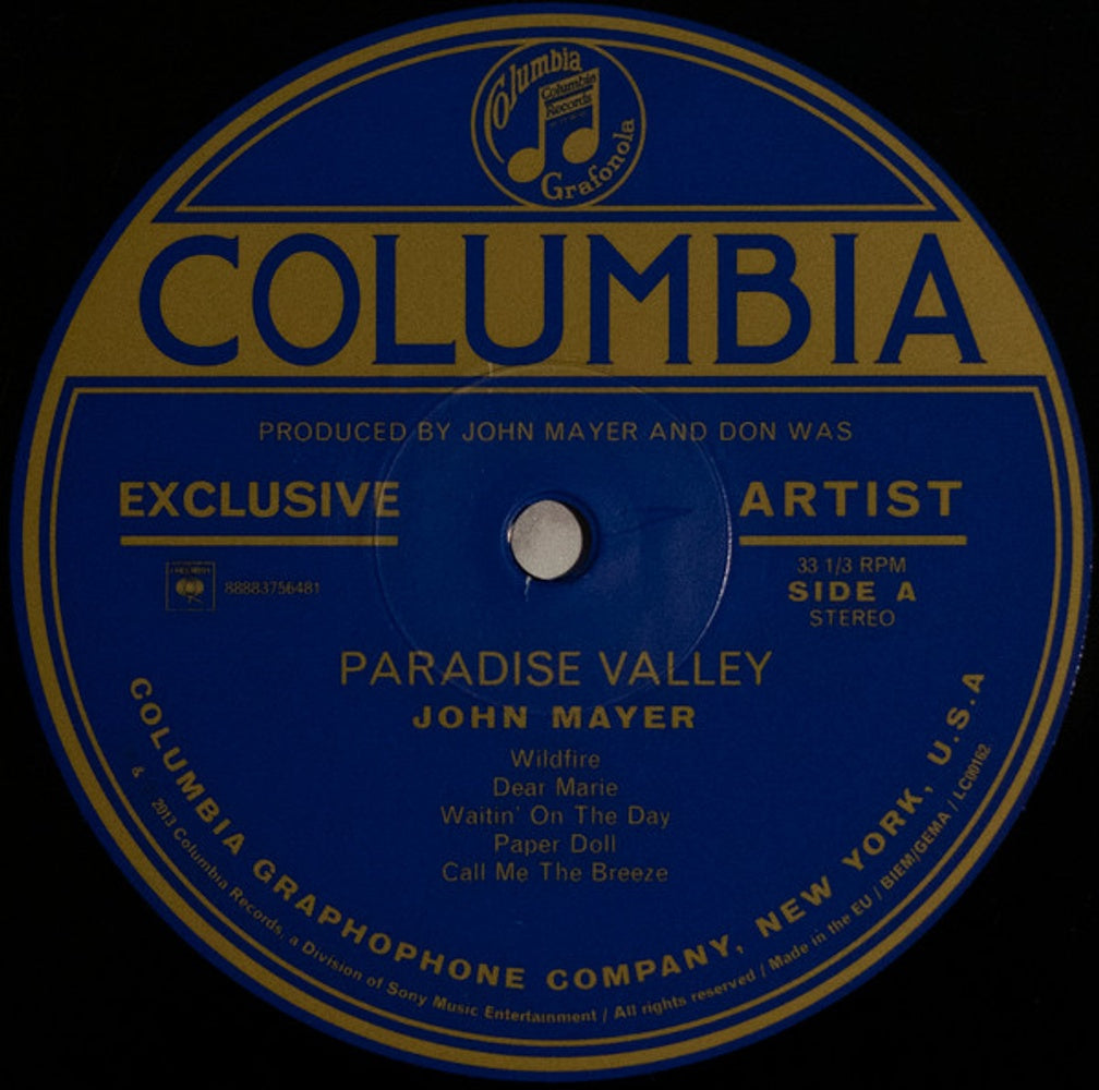 John Mayer – Paradise Valley (LP Vinyl + CD) - Additional View