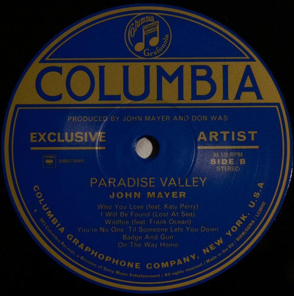 John Mayer – Paradise Valley (LP Vinyl + CD) - Lifestyle