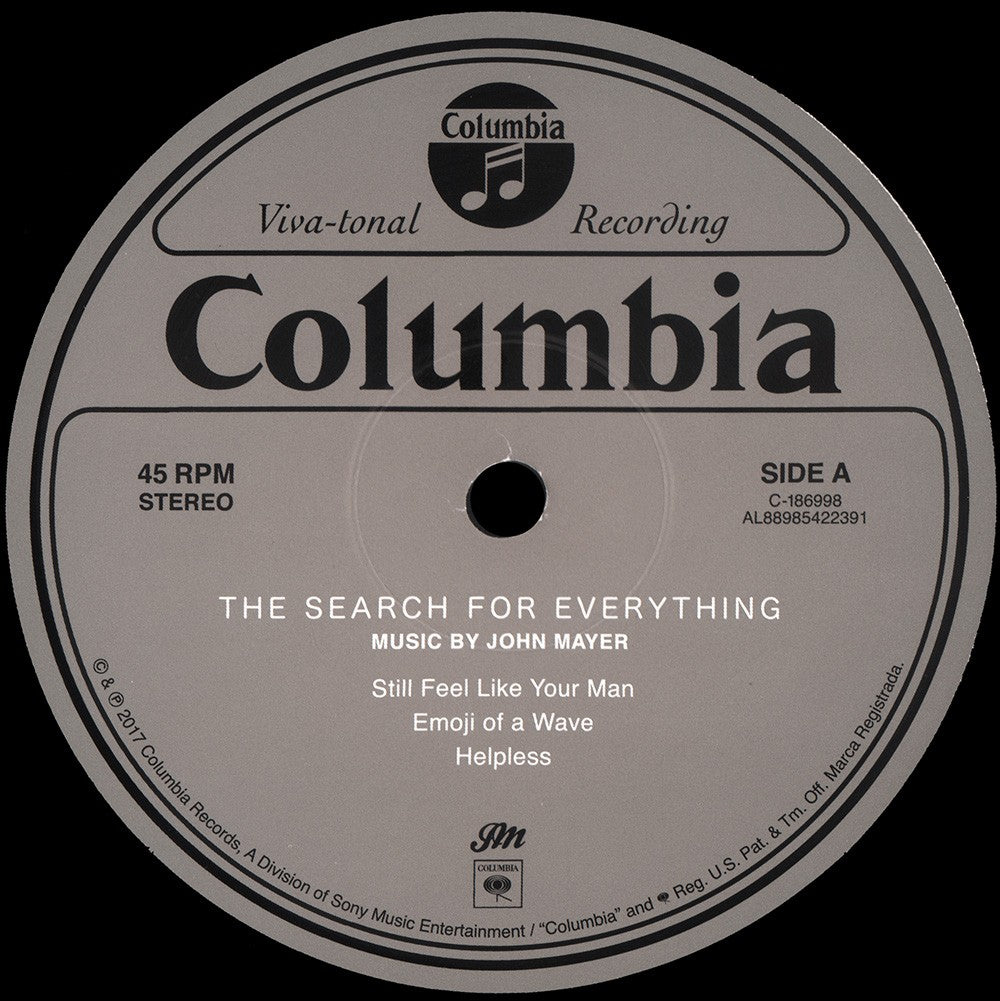 John Mayer – The Search For Everything (2-LP Vinyl) - Alternate View