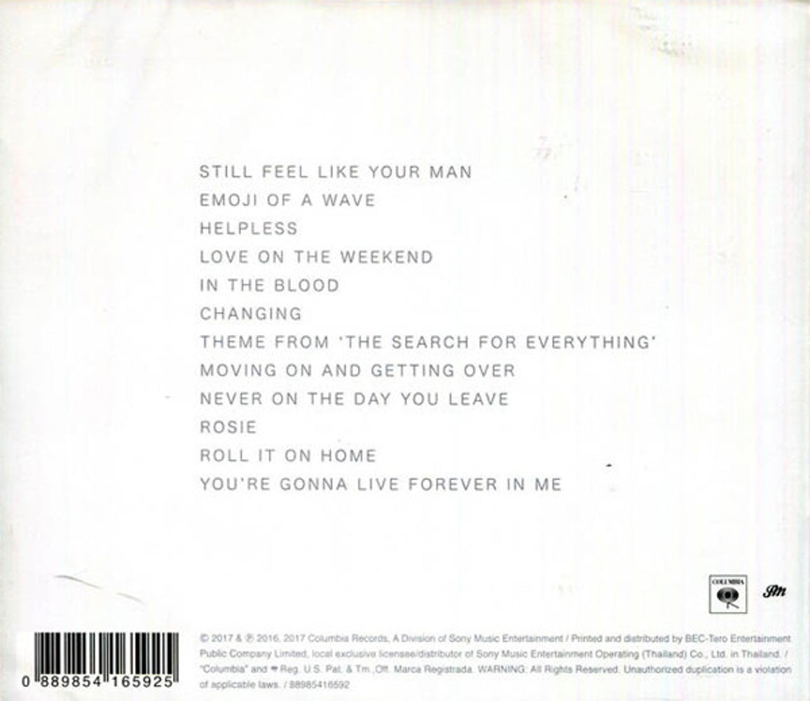 John Mayer – The Search For Everything (CD) - Detail