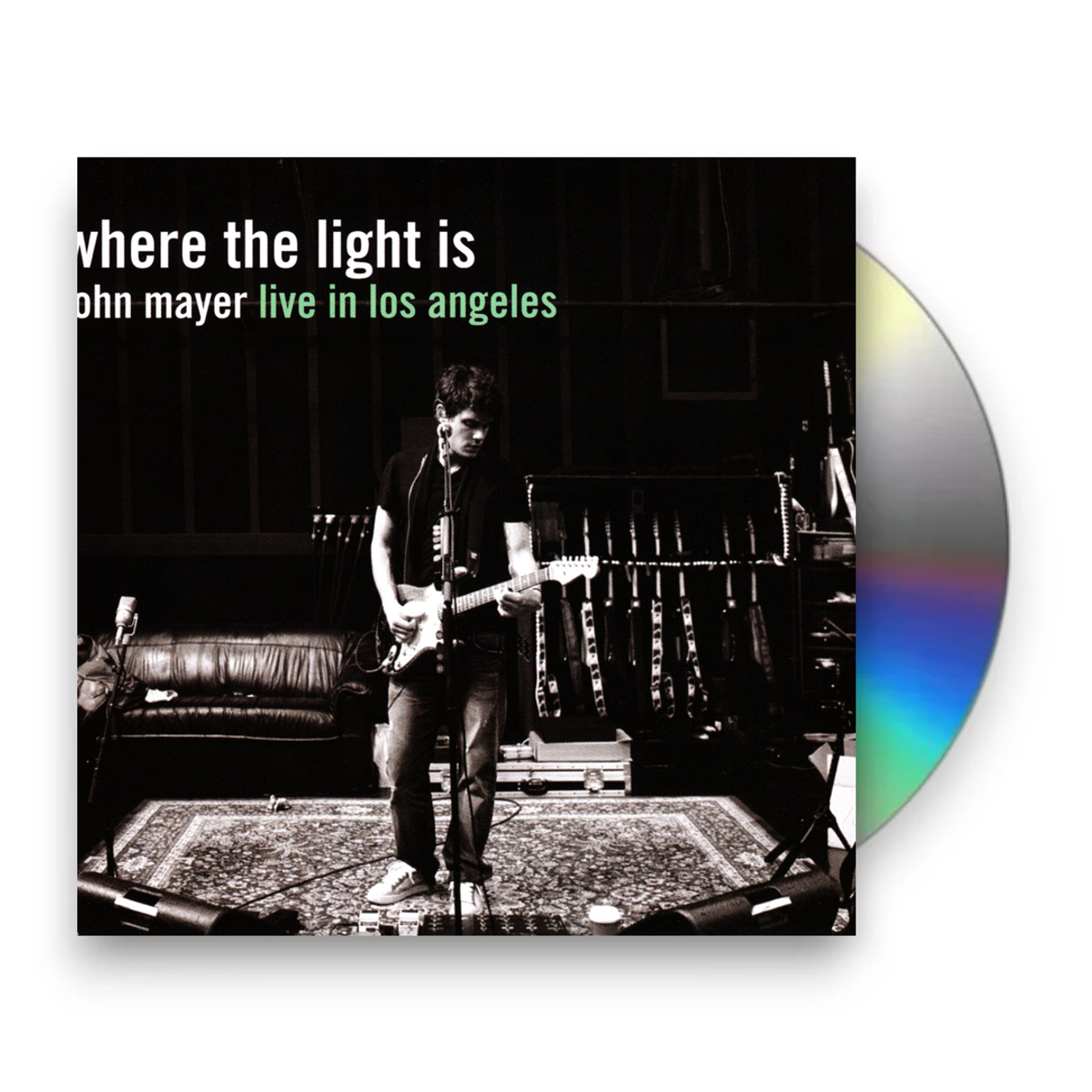 John Mayer – Where the Light Is: Live in Los Angeles (2-CD) - Front