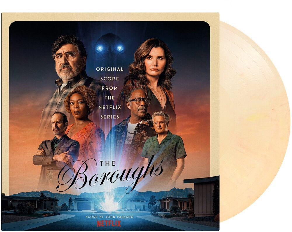 John Paesano – Boroughs (yellow, White & Red Marbled Vinyl/180g/numbered, OST)
