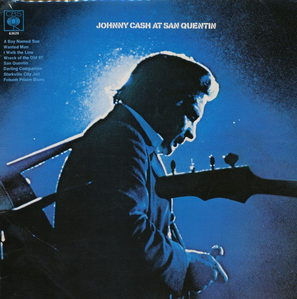 Johnny Cash – At San Quentin (LP Vinyl) - Back
