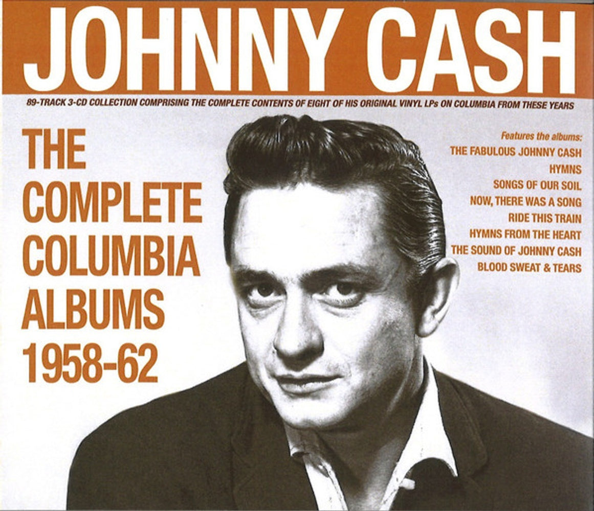 Johnny Cash – Complete Columbia Albums 1958-62 (3-CD) - Back