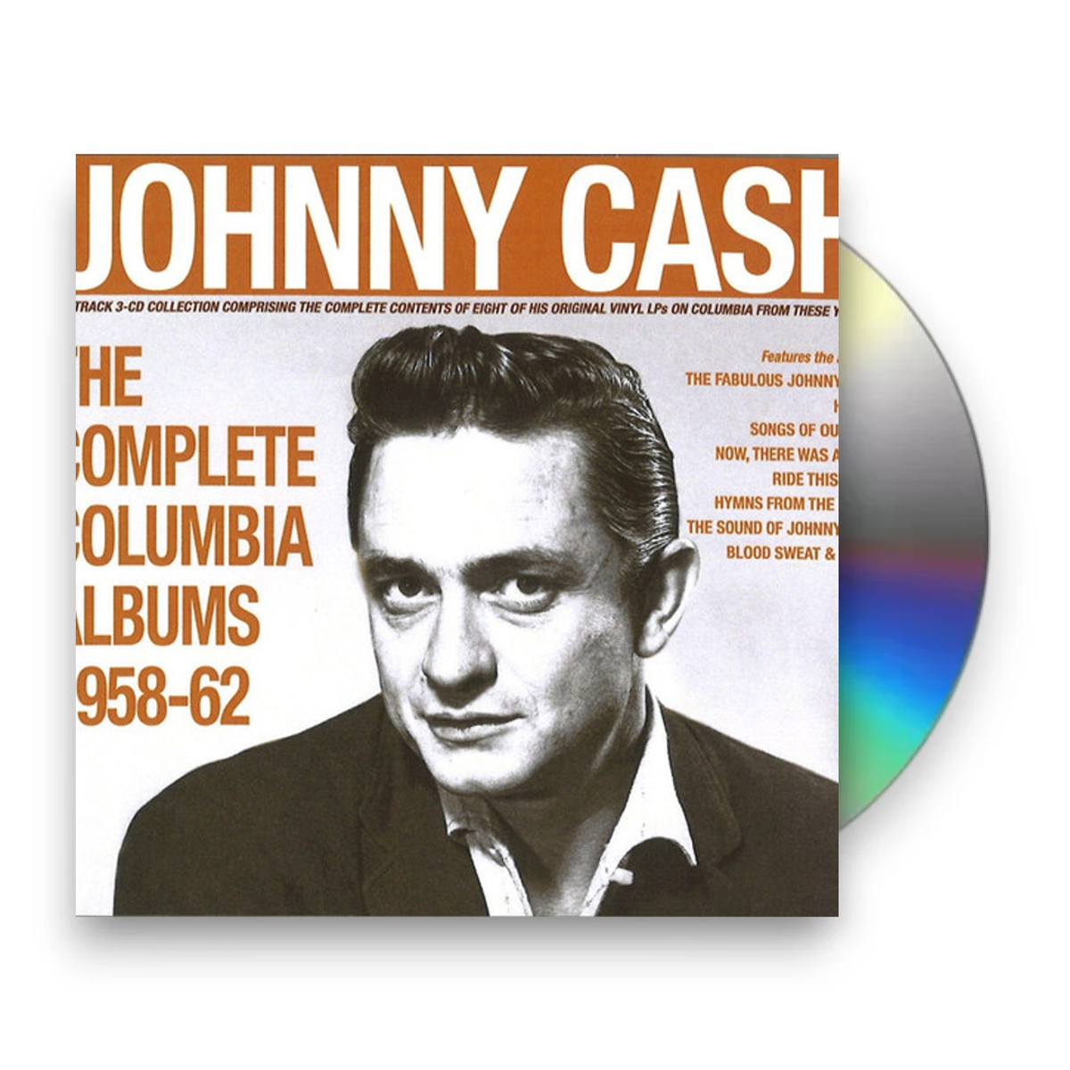Johnny Cash – Complete Columbia Albums 1958-62 (3-CD) - Front