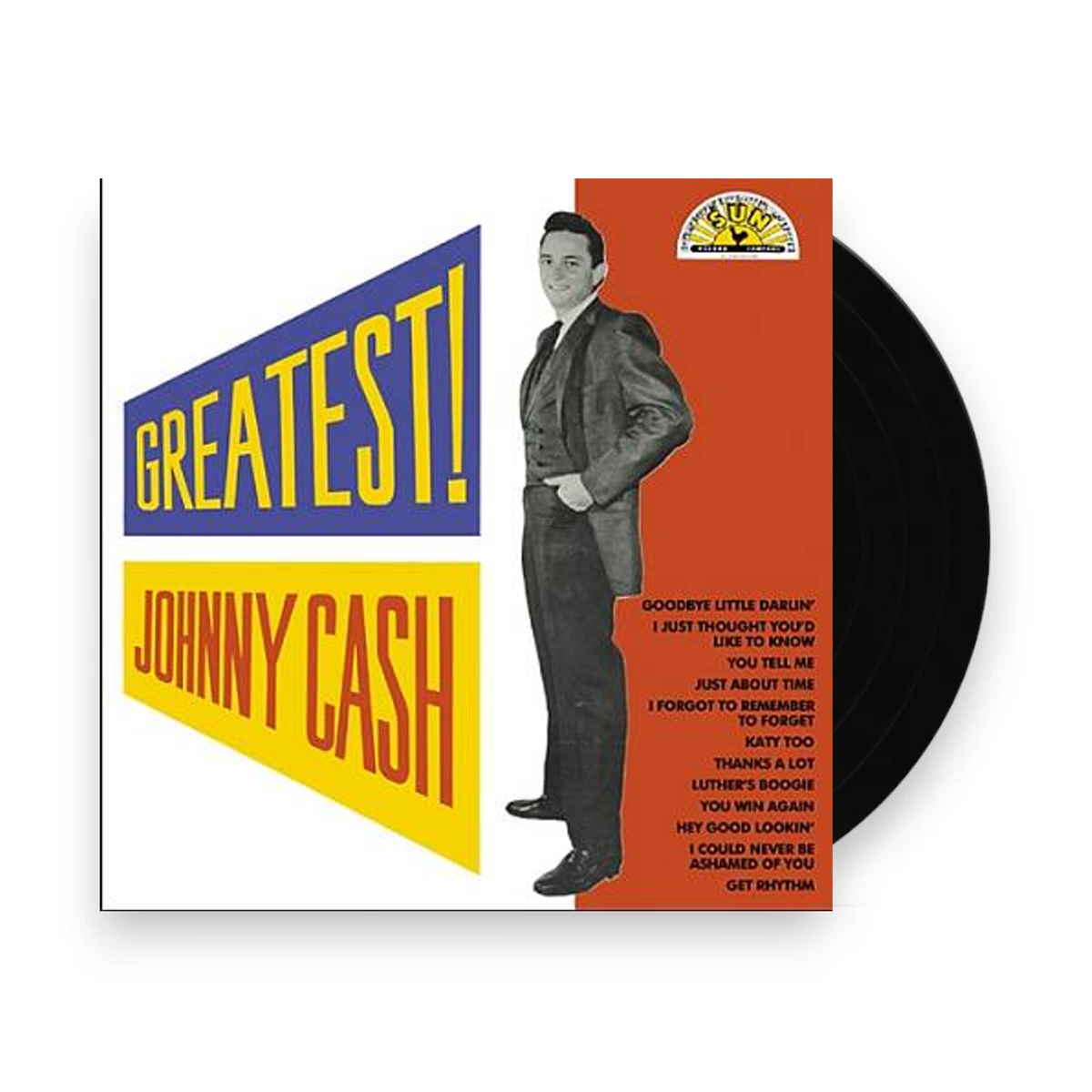 Johnny Cash – Greatest (LP Vinyl) - Front