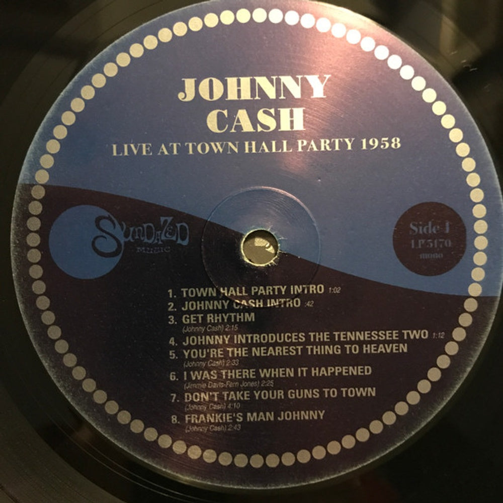 Johnny Cash – Live at Town Hall Party 1958 (LP Vinyl) - Alternate View