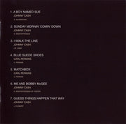 Johnny Cash – Man in Black: Live in Demark 1971 (CD) - Side View
