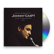 Johnny Cash – Man in Black: Live in Demark 1971 (CD) - Front