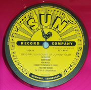 Johnny Cash – Original Sun Sound Of Johnny Cash (Violet LP Vinyl) - Side View