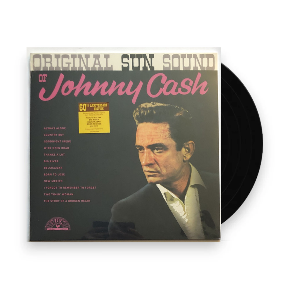 Johnny Cash – Original Sun Sound Of Johnny Cash (Violet LP Vinyl) - Front