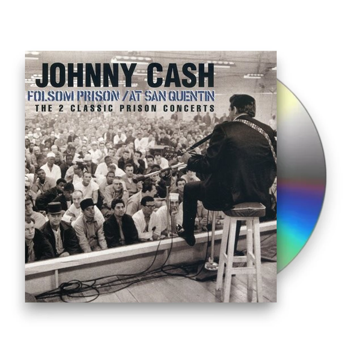 Johnny Cash – Prison Concerts (Import 2-CD) - Front