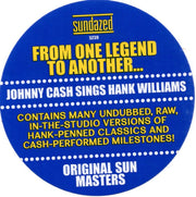 Johnny Cash – Sings Hank Williams (LP Vinyl) - Alternate View