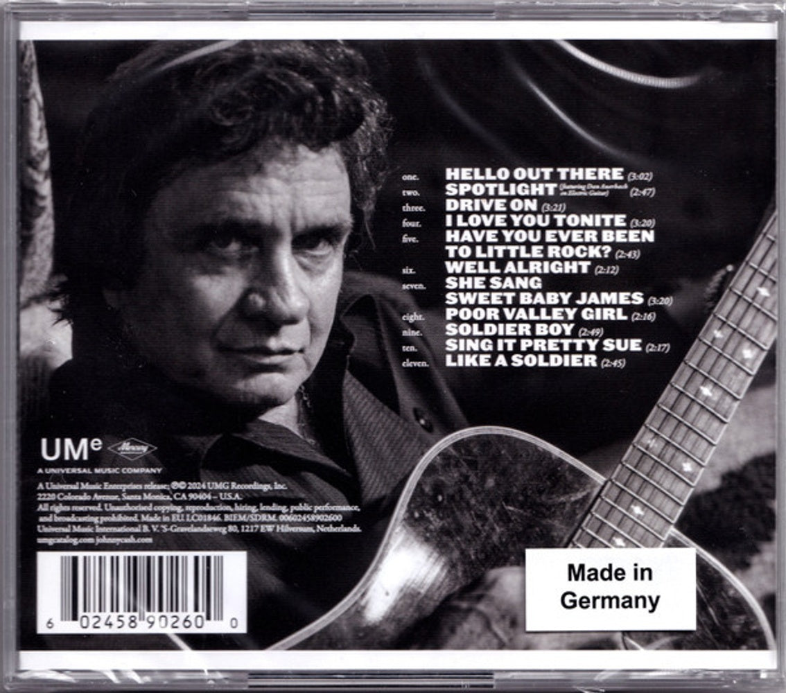 Johnny Cash – Songwriter (CD) - Detail