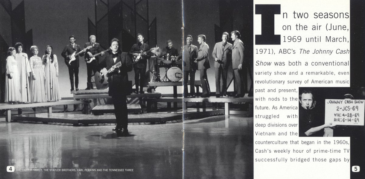 Johnny Cash – The Best Of The Johnny Cash TV Show (CD) - Side View