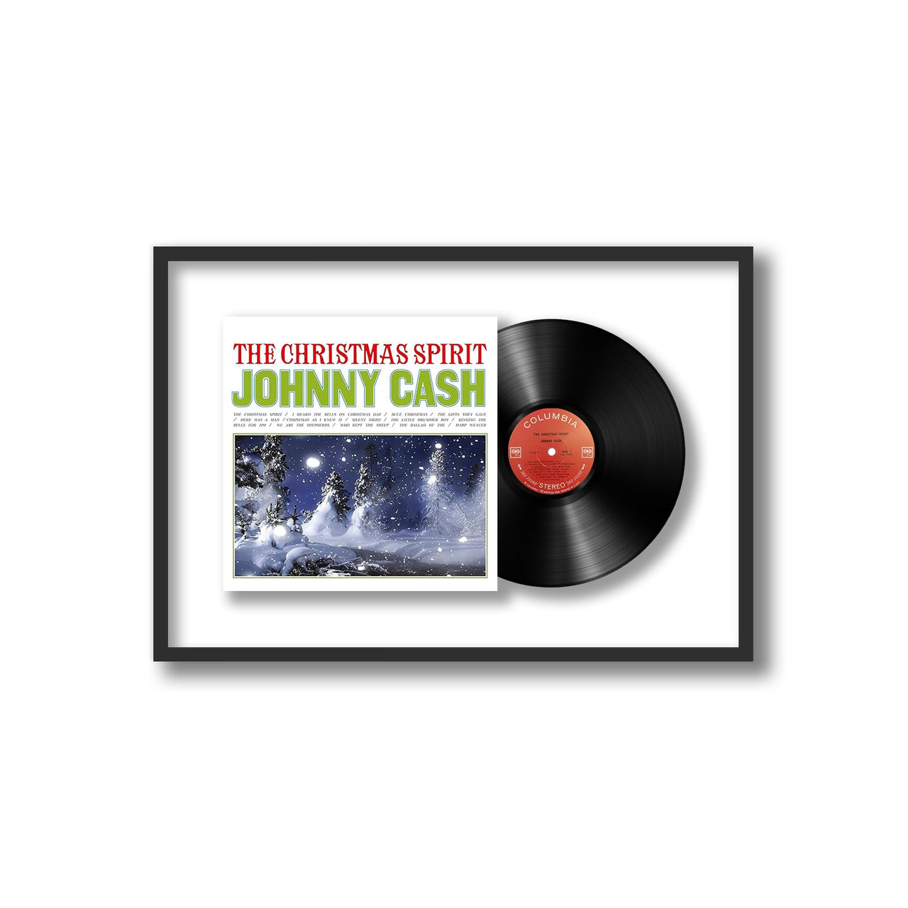 Johnny Cash - The Christmas Spirit (Framed Vinyl)