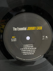 Johnny Cash – The Essential Johnny Cash (2-LP Vinyl) - Side View