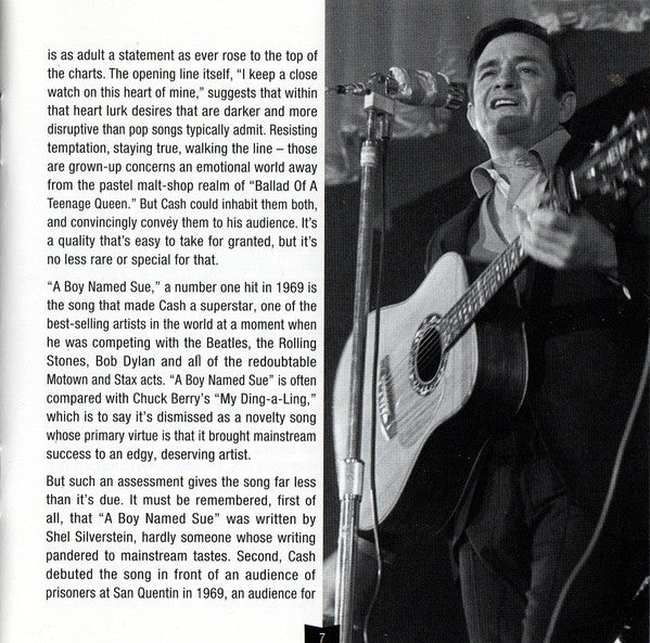 Johnny Cash – The Greatest: Number One's (CD) - Close-Up