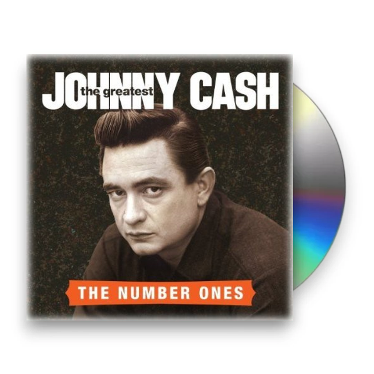Johnny Cash – The Greatest: Number One's (CD) - Front