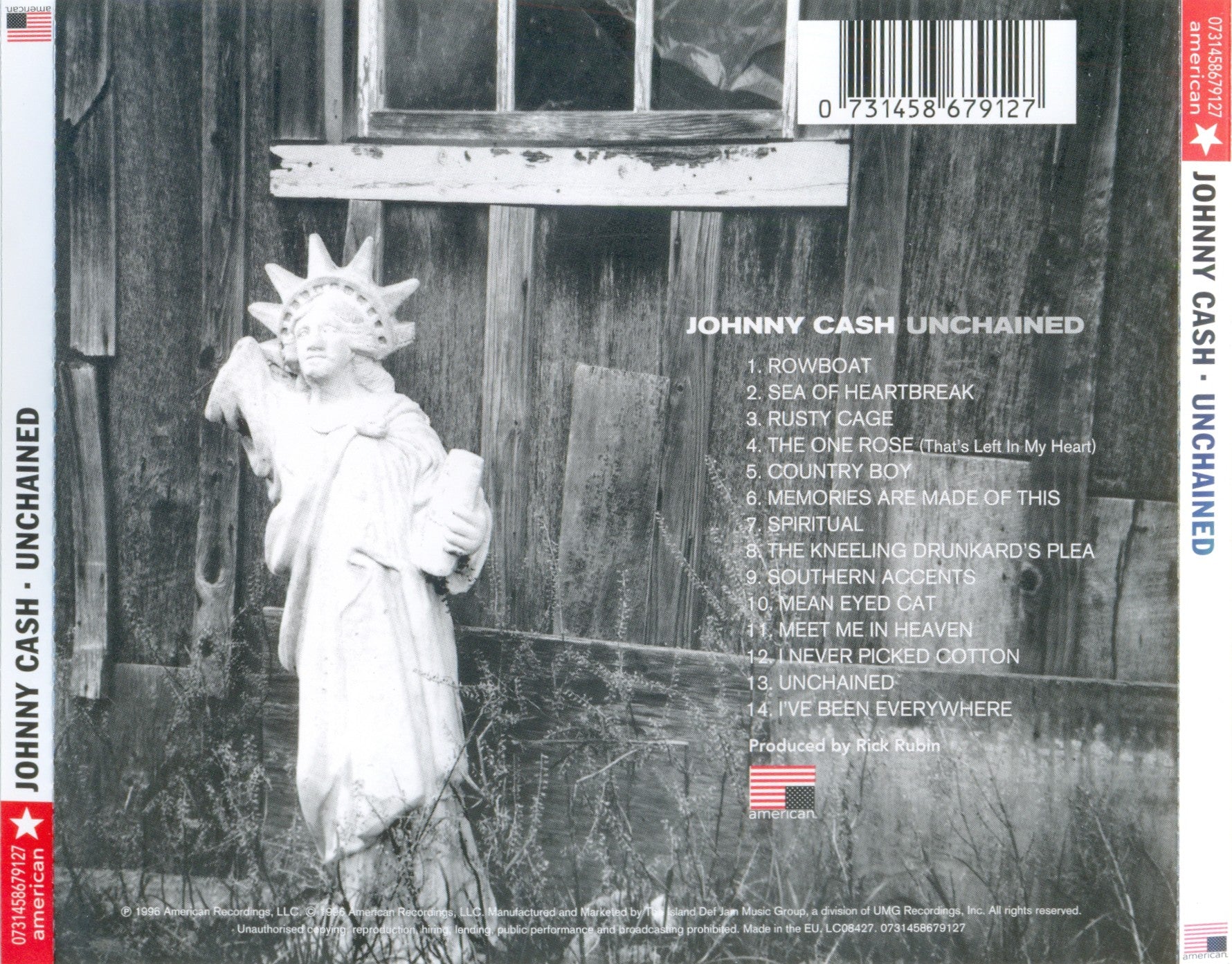 Johnny Cash – Unchained (CD) - Detail