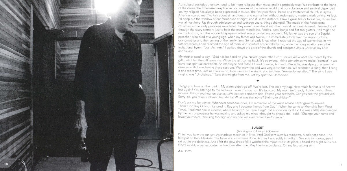 Johnny Cash – Unchained (CD) - Packaging