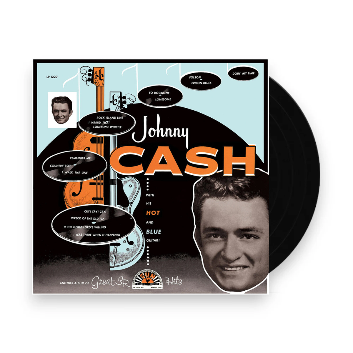 Johnny Cash – With His Hot & Blue Guitar (180 Gram LP Vinyl) - Front