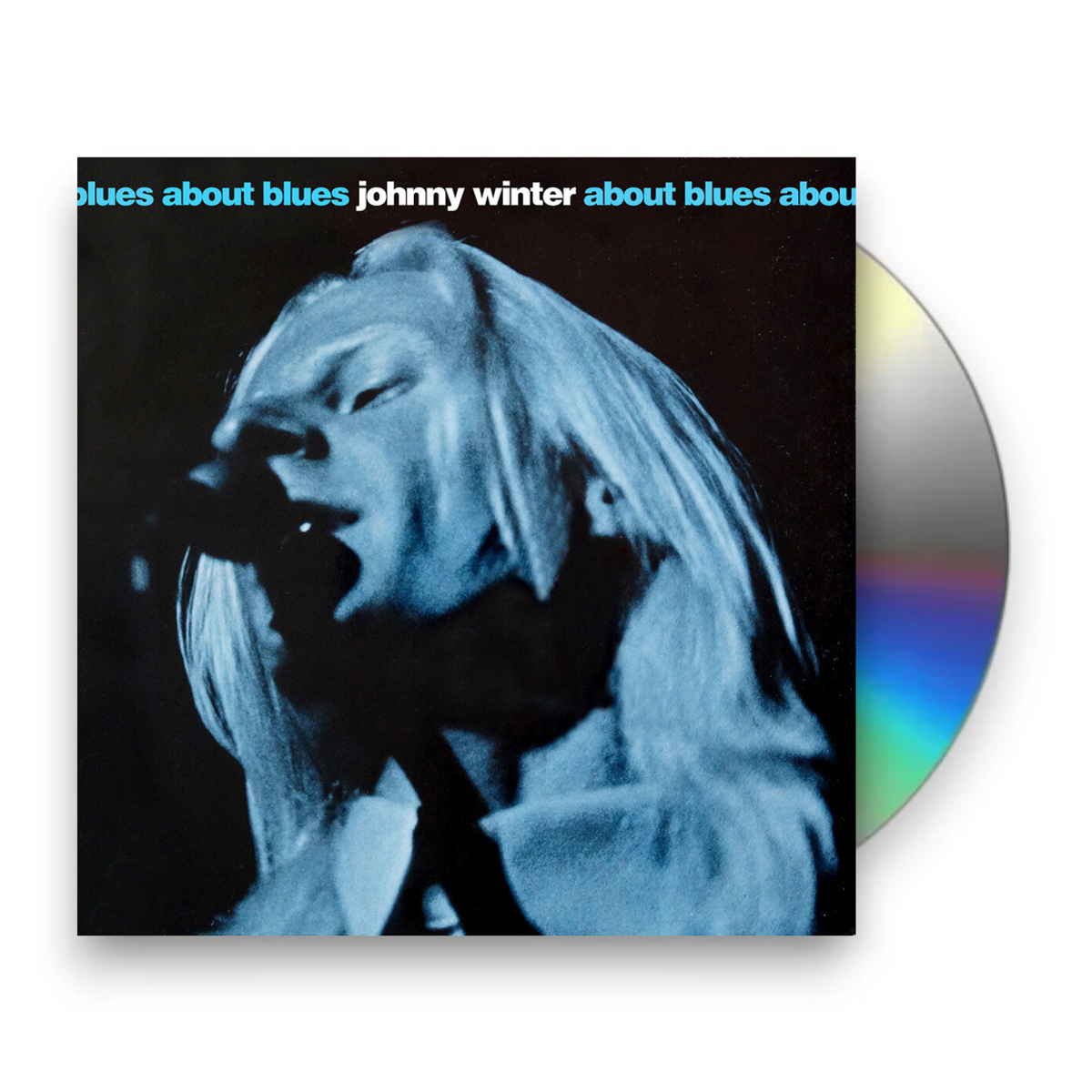 Johnny Winter – About Blues (CD) - Front
